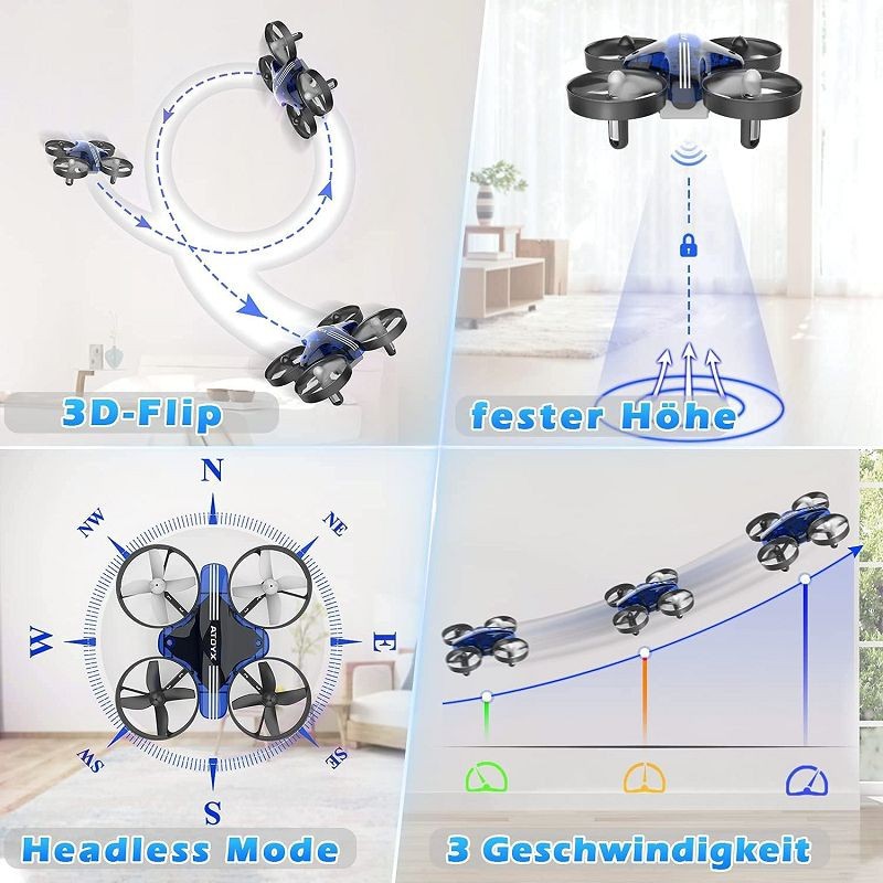 Mini Drone For Kids And Beginners Blue suppliers